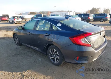 2017 Honda Civic Ex from USA, damaged, VIN 19XFC2F73HE036253